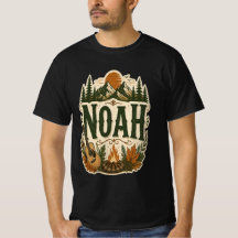 Personalized Noah Camping T-Shirt