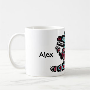 Personalized Northwest Coast Bear Coffee Mug
