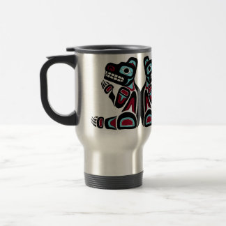 Personalized Northwest Coast Bear Travel Mug