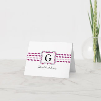 Personalized Note Card