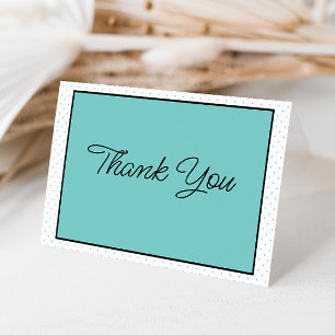 Personalized Note Cards Tiffany Dots