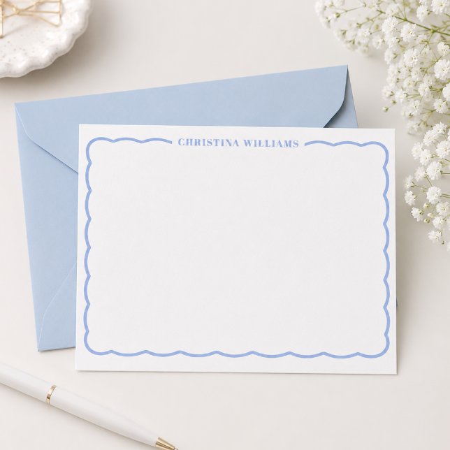 Personalized Note Note Card Stationery (Creator Uploaded)