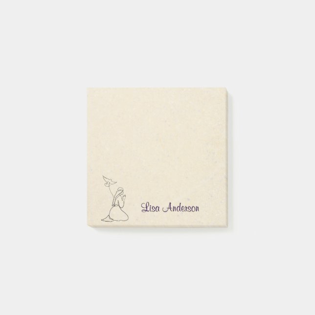 Personalized Note Taking Post It Notes (Front)