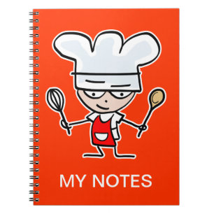 Personalized notebook for recipes and ideas