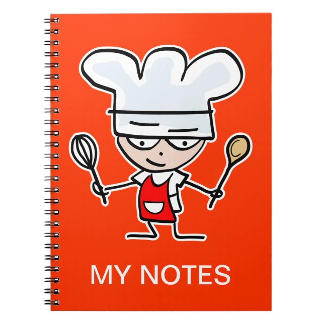 Personalized notebook for recipes and ideas (Front)