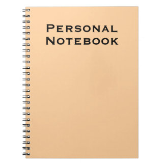 Personalized Notebook Journal