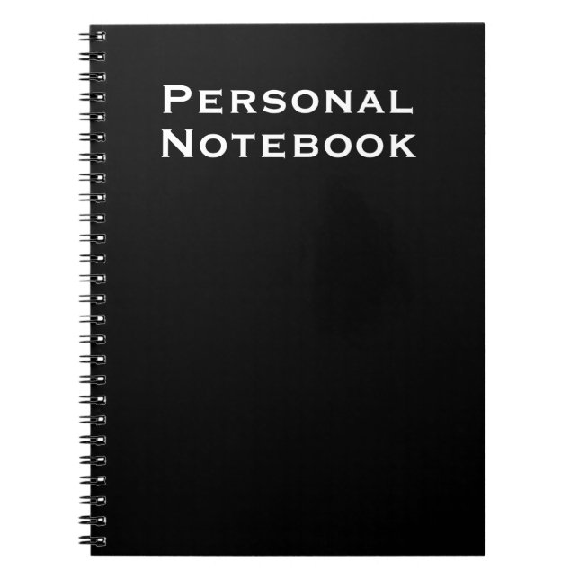 Personalized Notebook Journal (Front)