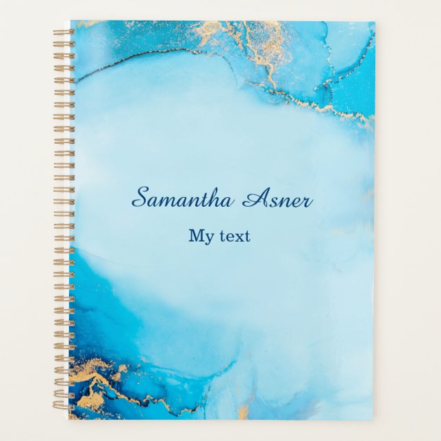 Personalized Notebook Journal Planner (Front)