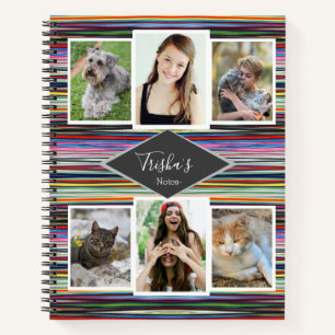 Personalized Notebook Multi-Colour Gradient HAMbW