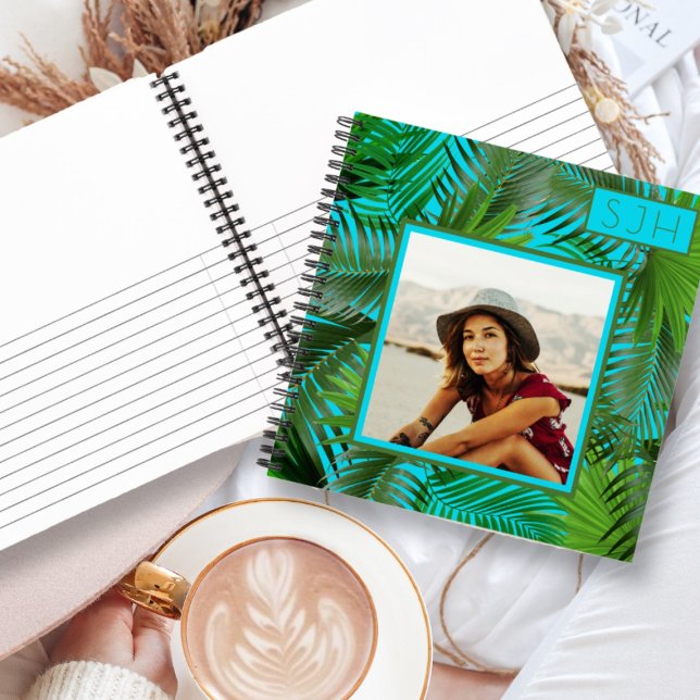 Personalized Notebook Sketch Pad Palm Fronds (Creator Uploaded)