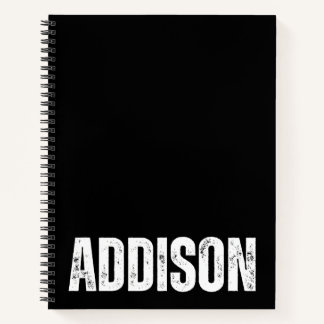 Personalized Notebook with Addison