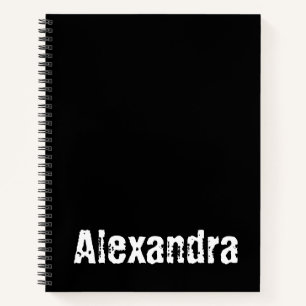 Personalized Notebook with Alexandra