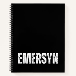 Personalized Notebook with Emersyn