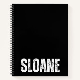 Personalized Notebook with Sloane