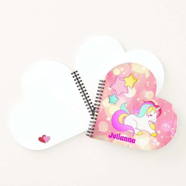 Personalized Notebooks for Kids, Girls (Inside)