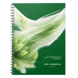 Personalized noteotebook Design for teacher's day Notebook