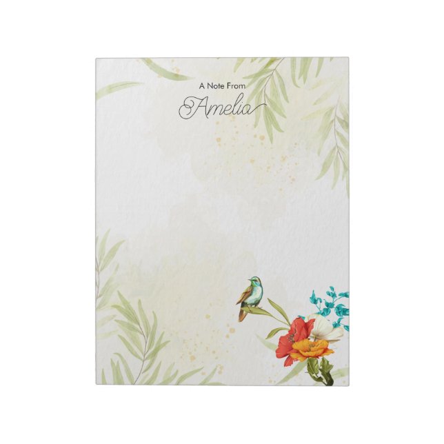 Personalized Notepad (Rotated)