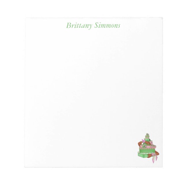 Personalized Notepad (Front)