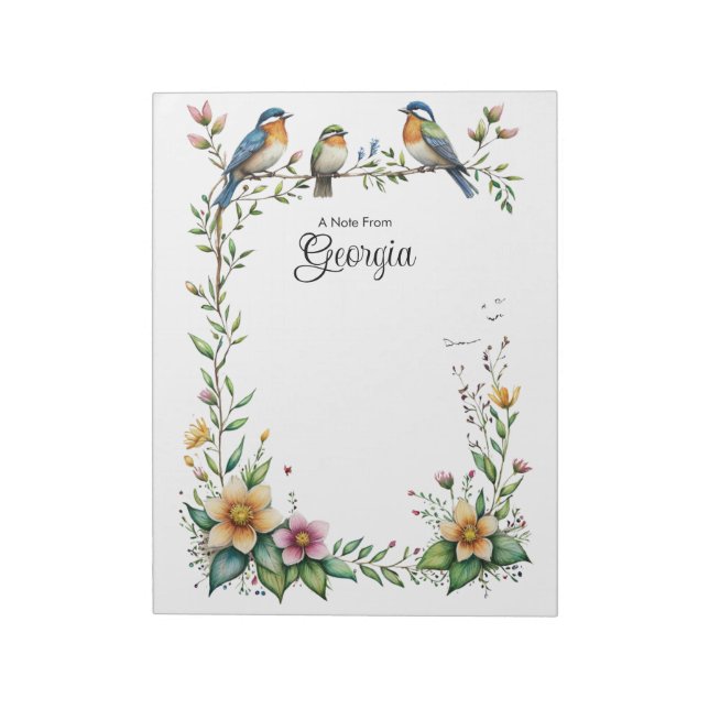 Personalized Notepad (Rotated)