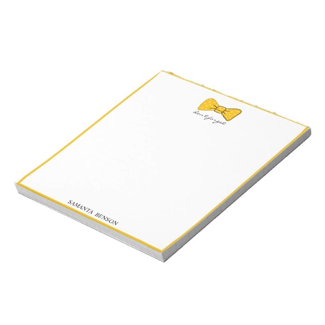 Personalized  notepad (Rotated)