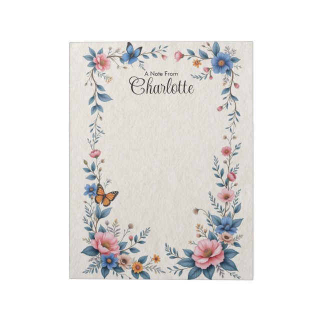 Personalized Notepad (Rotated)