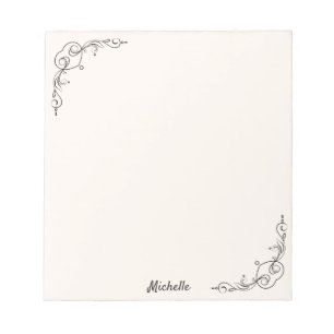Personalized Notepad YOUR TEXT - Name Gift for Her