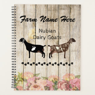 Personalized Nubian Dairy Goat Farm Planner