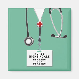 Personalized Nurse Appreciation Gift Magnet