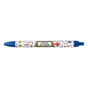 Personalized Nurse Blue Ink Pen