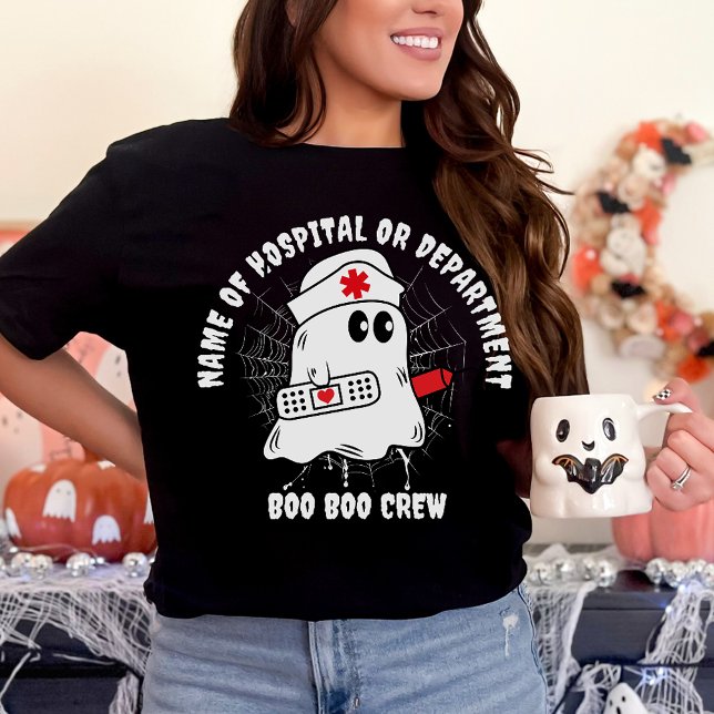 Personalized Nurse Boo Boo Crew Matching Custom T-Shirt (Creator Uploaded)