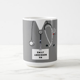 Personalized Nurse Coffee Mug