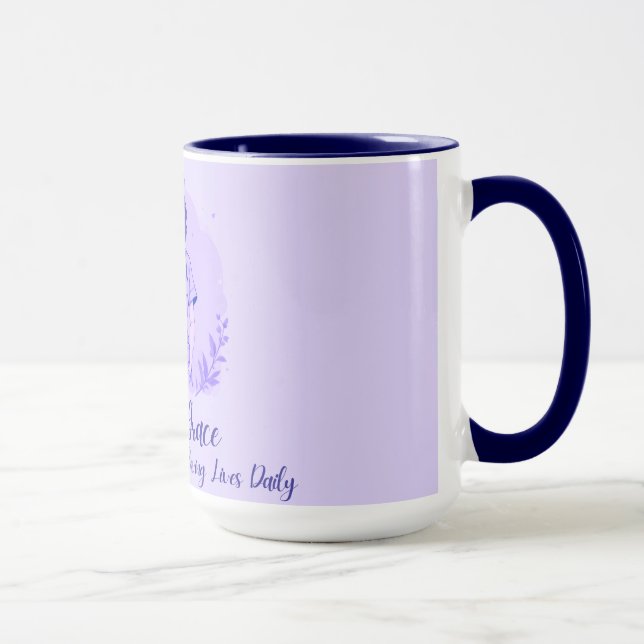 Personalized Nurse Coffee Mug – Fuelled by Coffee (Right)