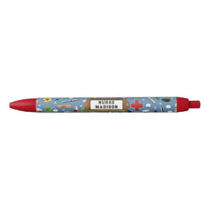 Personalized Nurse Collectable Black Ink Pen