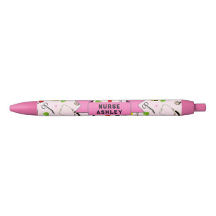 Personalized Nurse Collectable Black Ink Pen