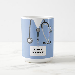 Personalized Nurse Collectable Coffee Mug