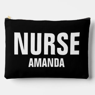 Personalized Nurse Custom Name Accessory Pouch