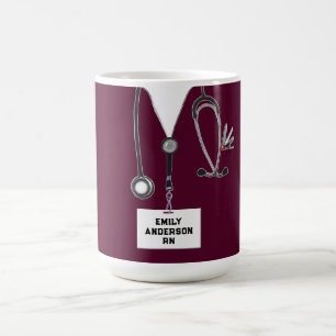 Personalized Nurse Gift Coffee Mug