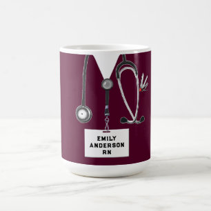 Personalized Nurse Gift Coffee Mug