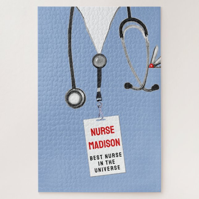 Personalized Nurse Gift Ideas Jigsaw Puzzle (Vertical)