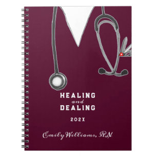 personalized nurse gift ideas notebook