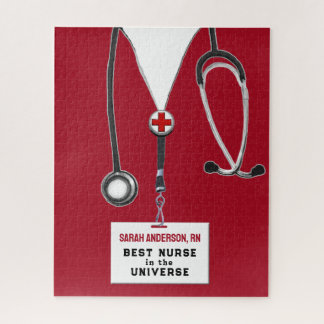 Personalized Nurse Gift Jigsaw Puzzle
