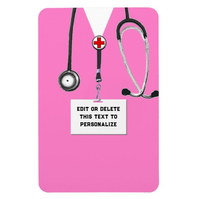 Personalized Nurse Gift Magnet (Vertical)