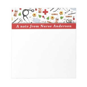 Personalized Nurse Gift Notepad