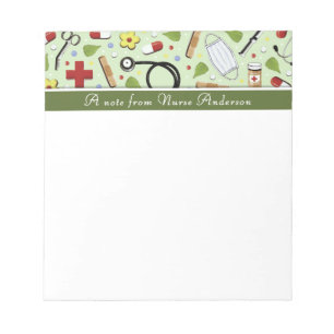 Personalized Nurse Gift Notepad