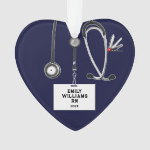 Personalized Nurse Gift Ornament