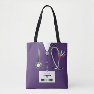 Personalized Nurse Gift Tote Bag