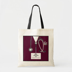 personalized nurse gift tote bag