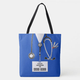 Personalized Nurse Gift Tote Bag
