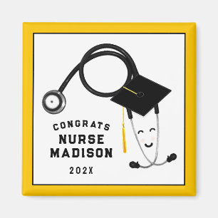 Personalized Nurse Graduation Party Favours Magnet