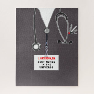 Personalized Nurse Jigsaw Puzzle